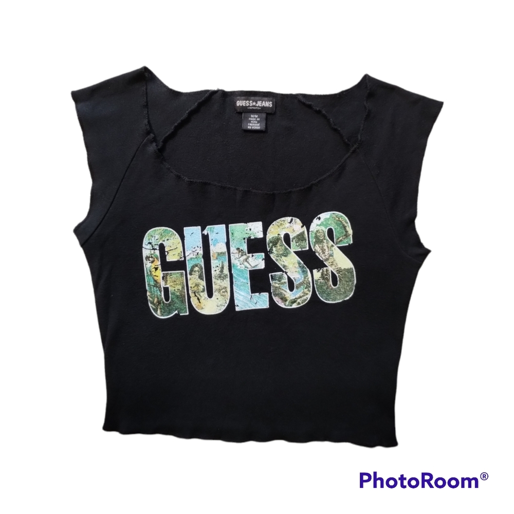 Rare Vintage Guess Crop Top